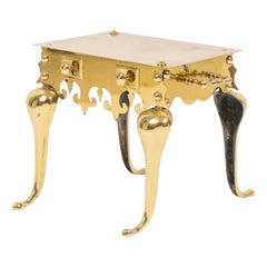 English Victorian Brass Hearth Fireplace Trivet English Victorian Brass Hearth Fireplace Trivet