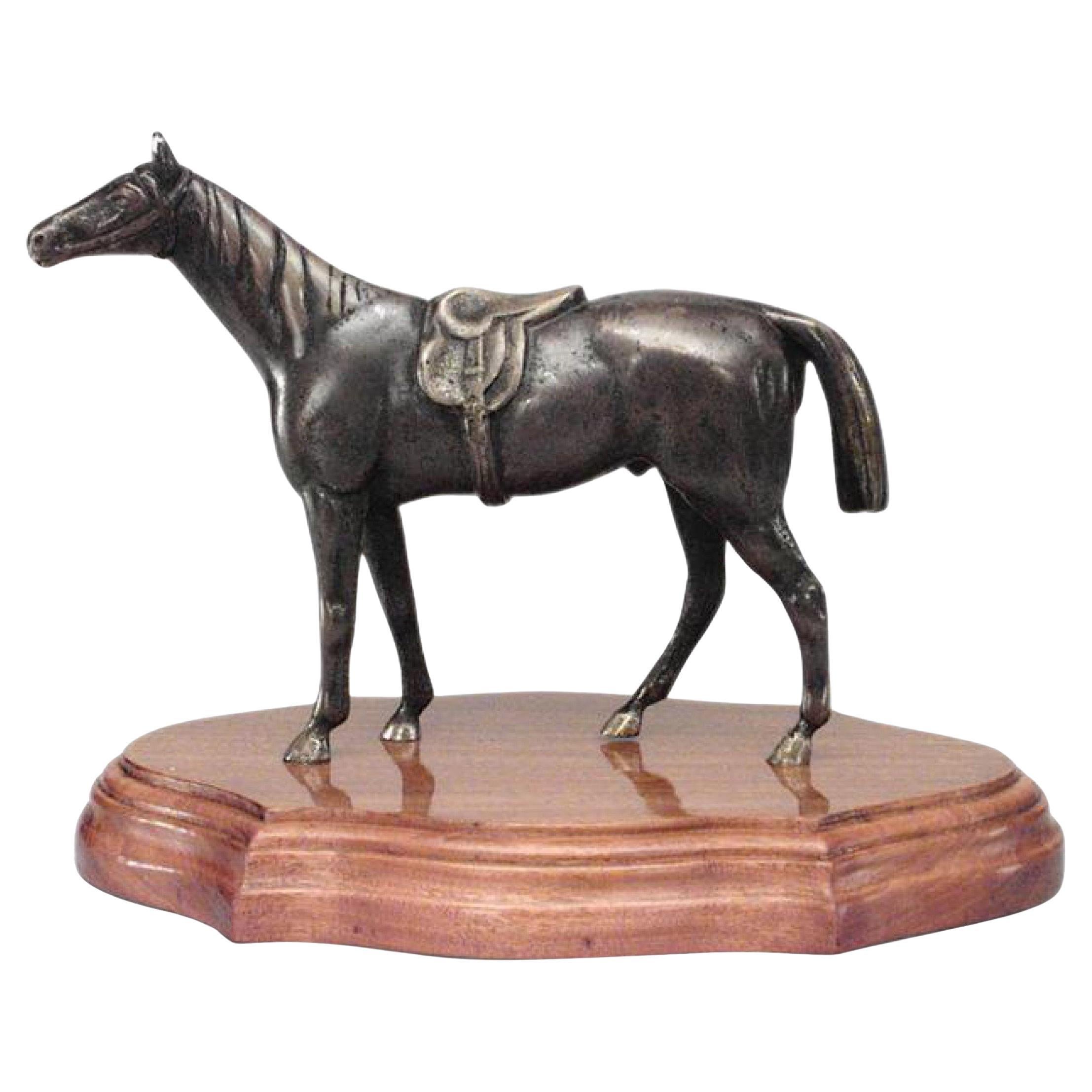 English Victorian Bronze Horse