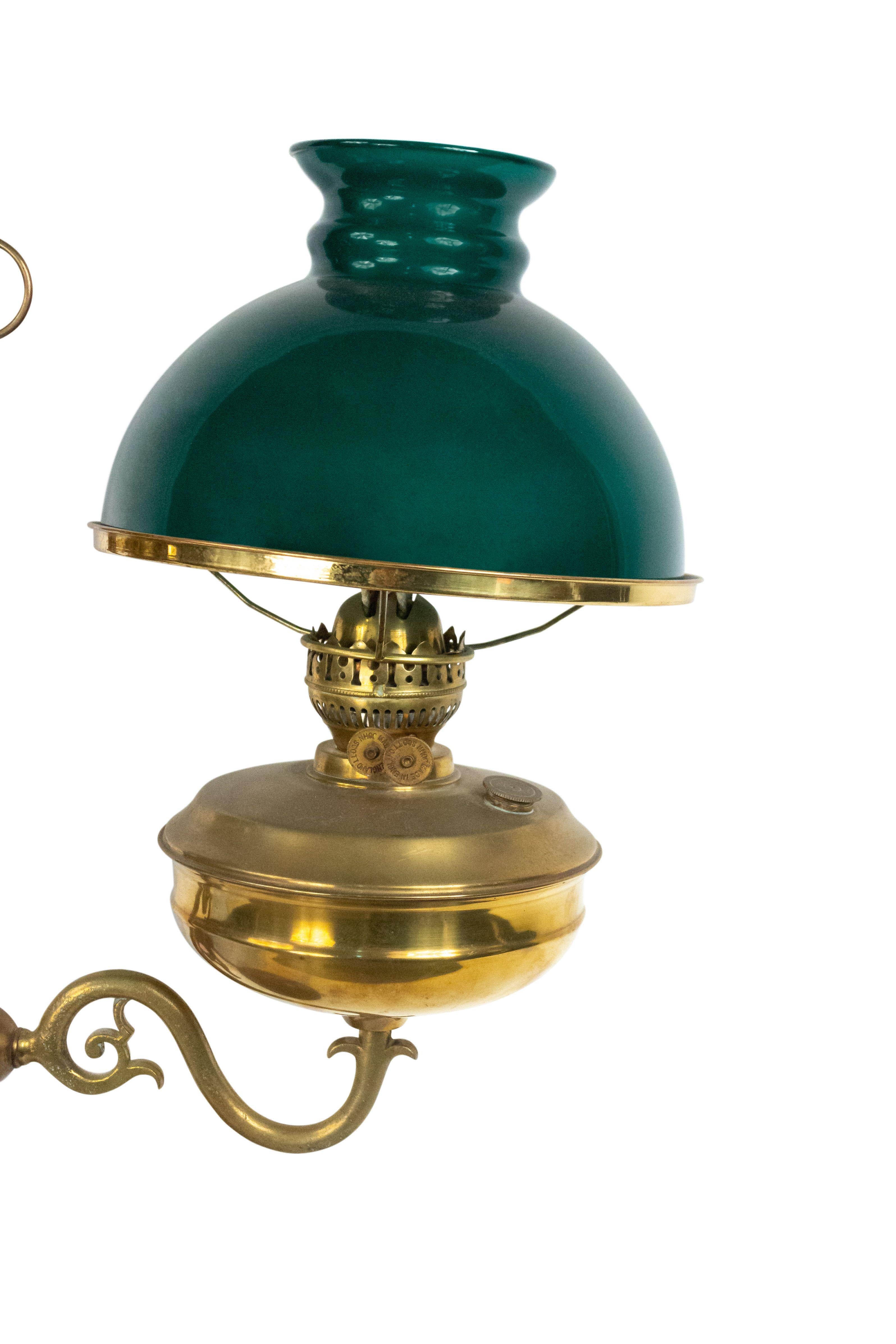 Englische Studentlampe aus Bronze im viktorianischen Stil im Zustand „Gut“ im Angebot in New York, NY