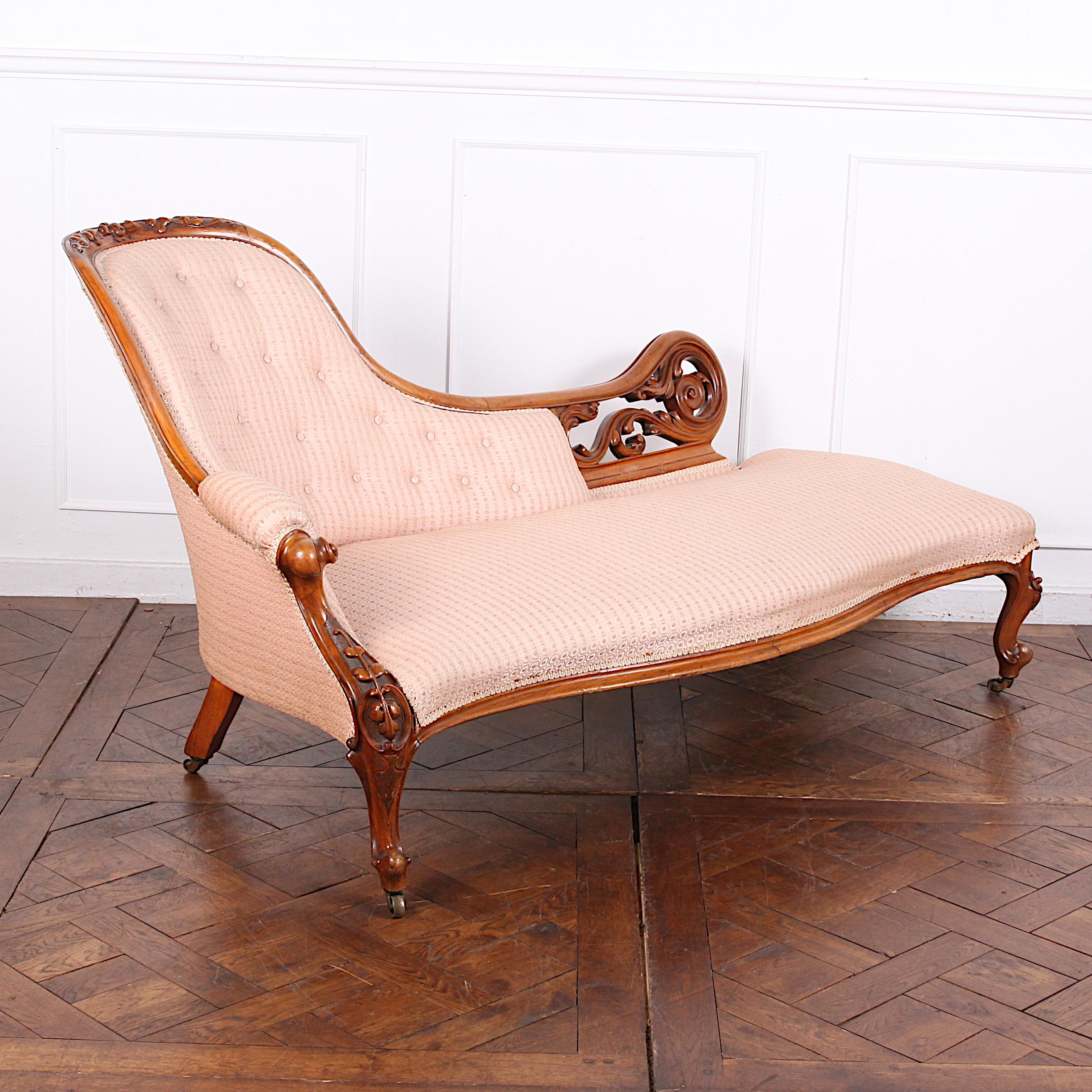 victorian style chaise lounge