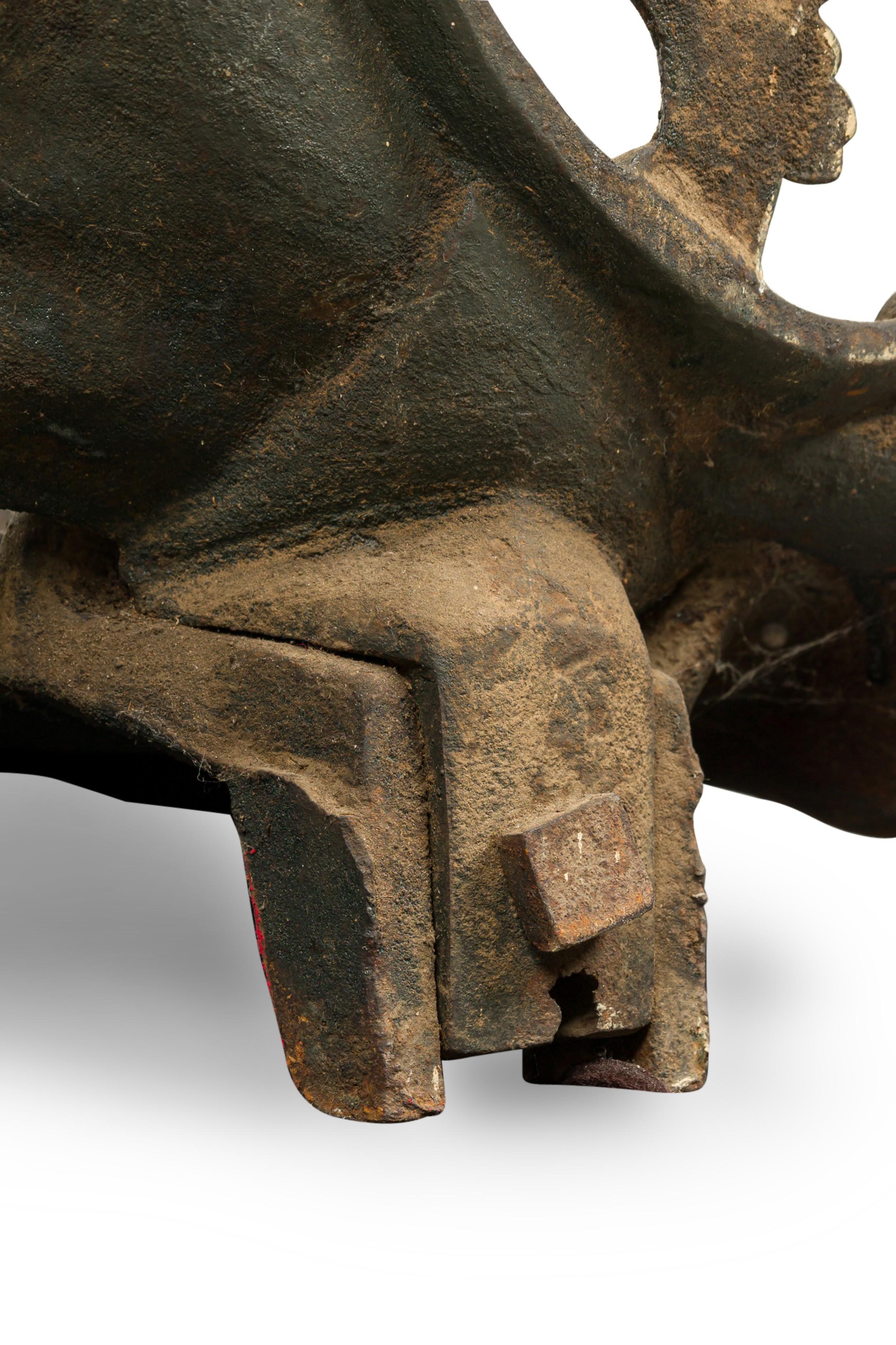 XIXe siècle English Victorian Cast Iron Hatrack/Umbrella Stand en vente