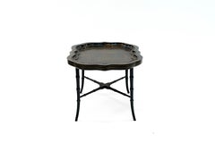English Victorian Chinoiserie Tray Top Table