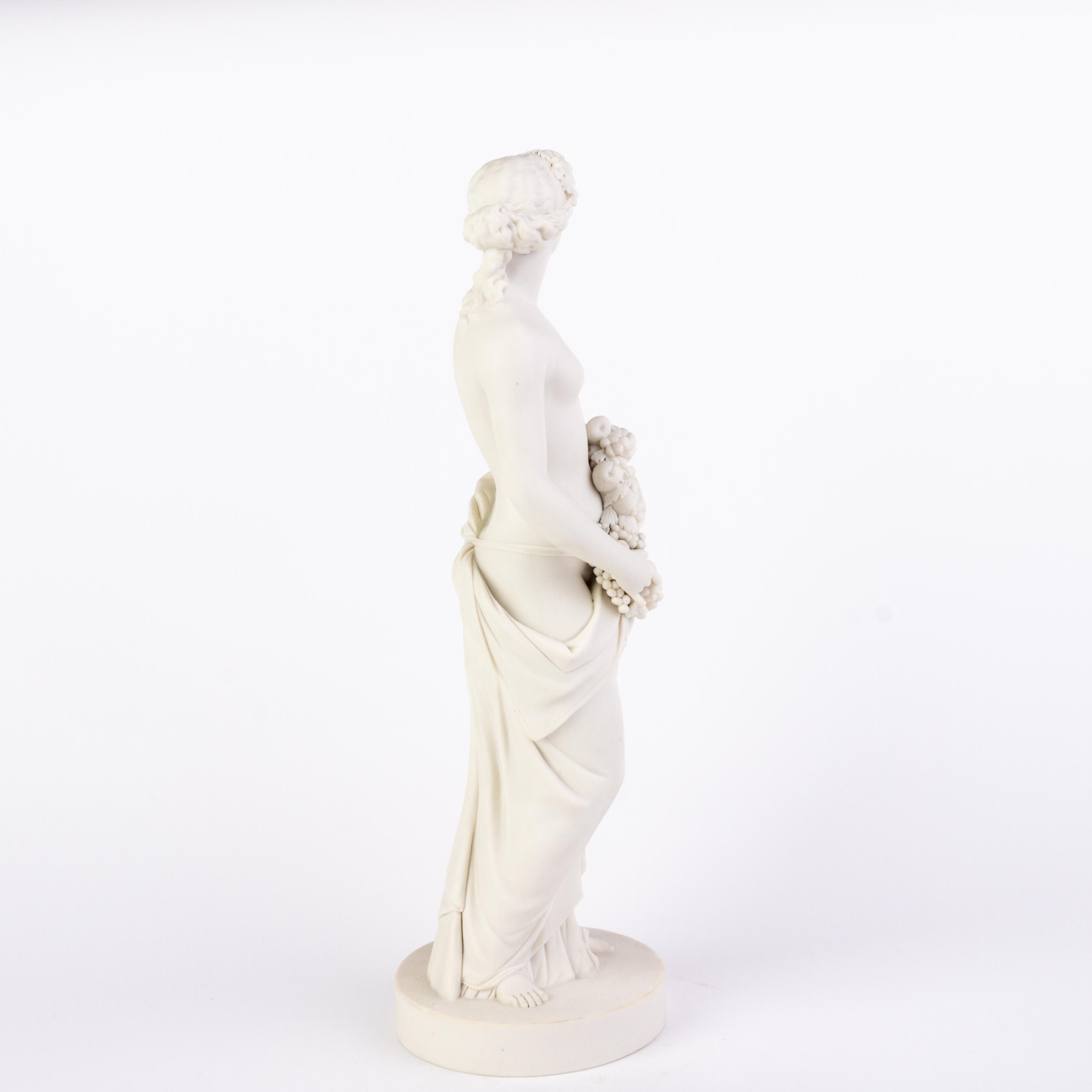 Victorian English Copeland Parian Ware Statue of Spring 19th Century
Good condition
From a private collection.
Free international shipping.