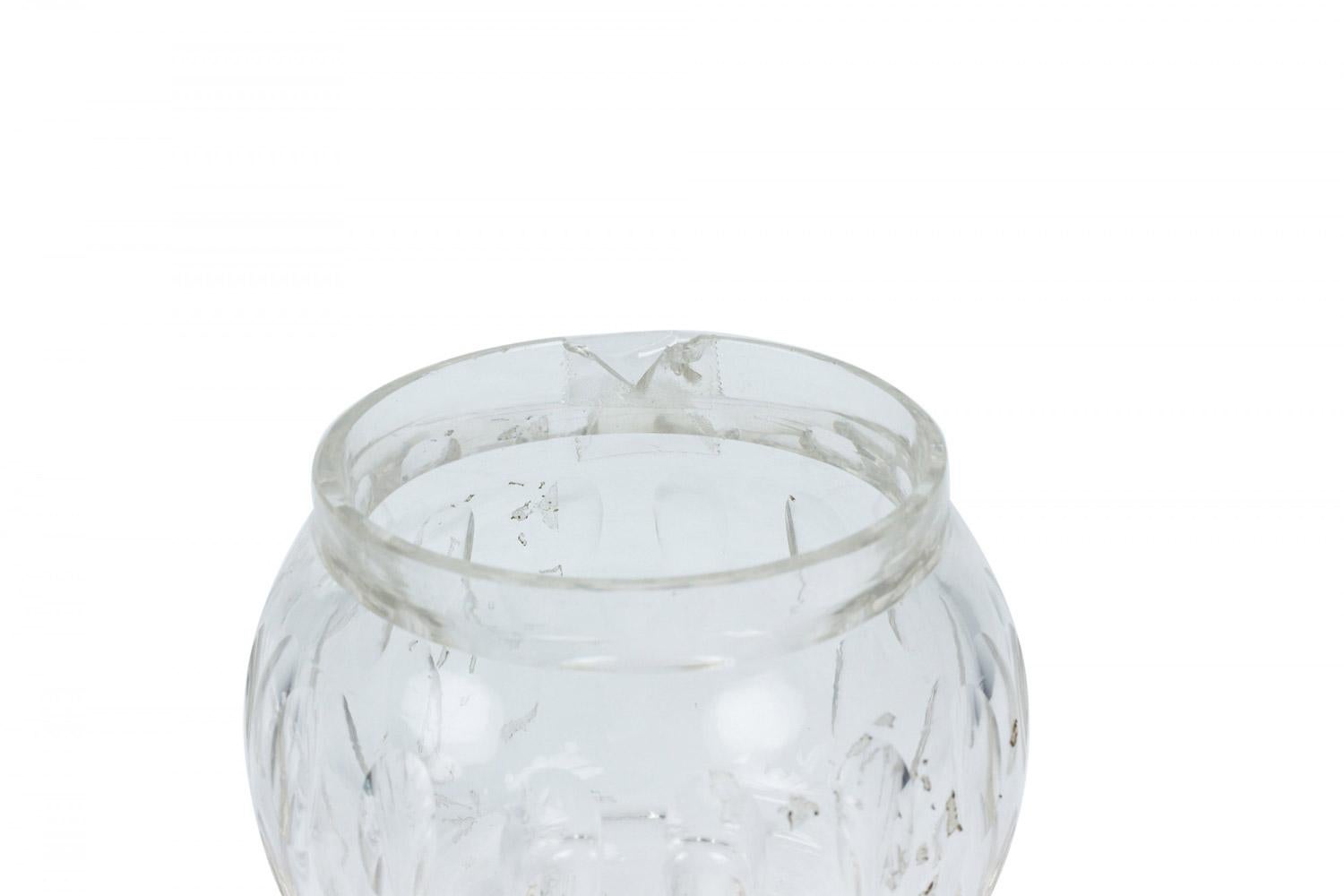 English Victorian Crystal Cruet Set im Angebot 4