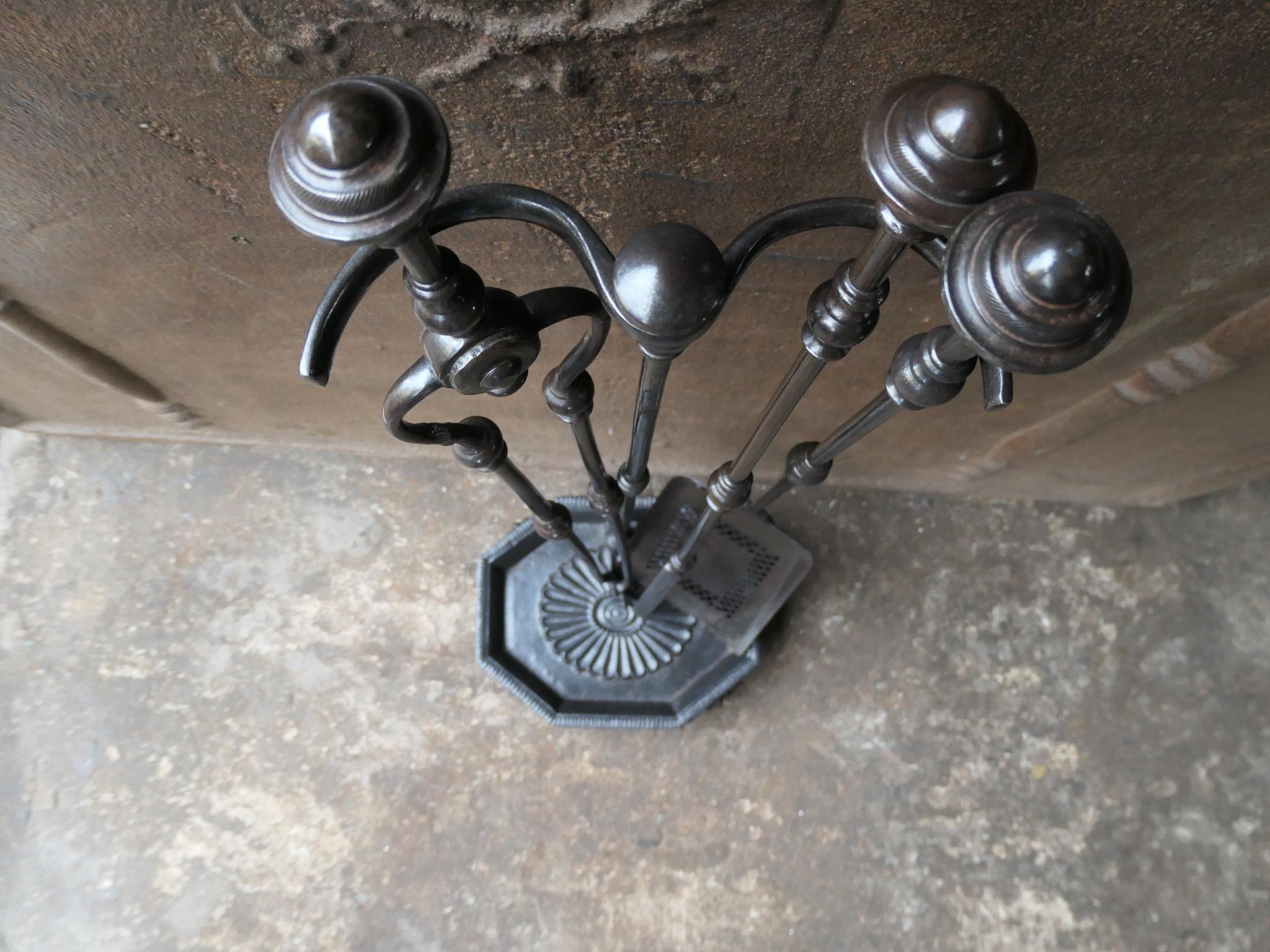 English Victorian Fireplace Tools or Companion Set, 19th Century  5