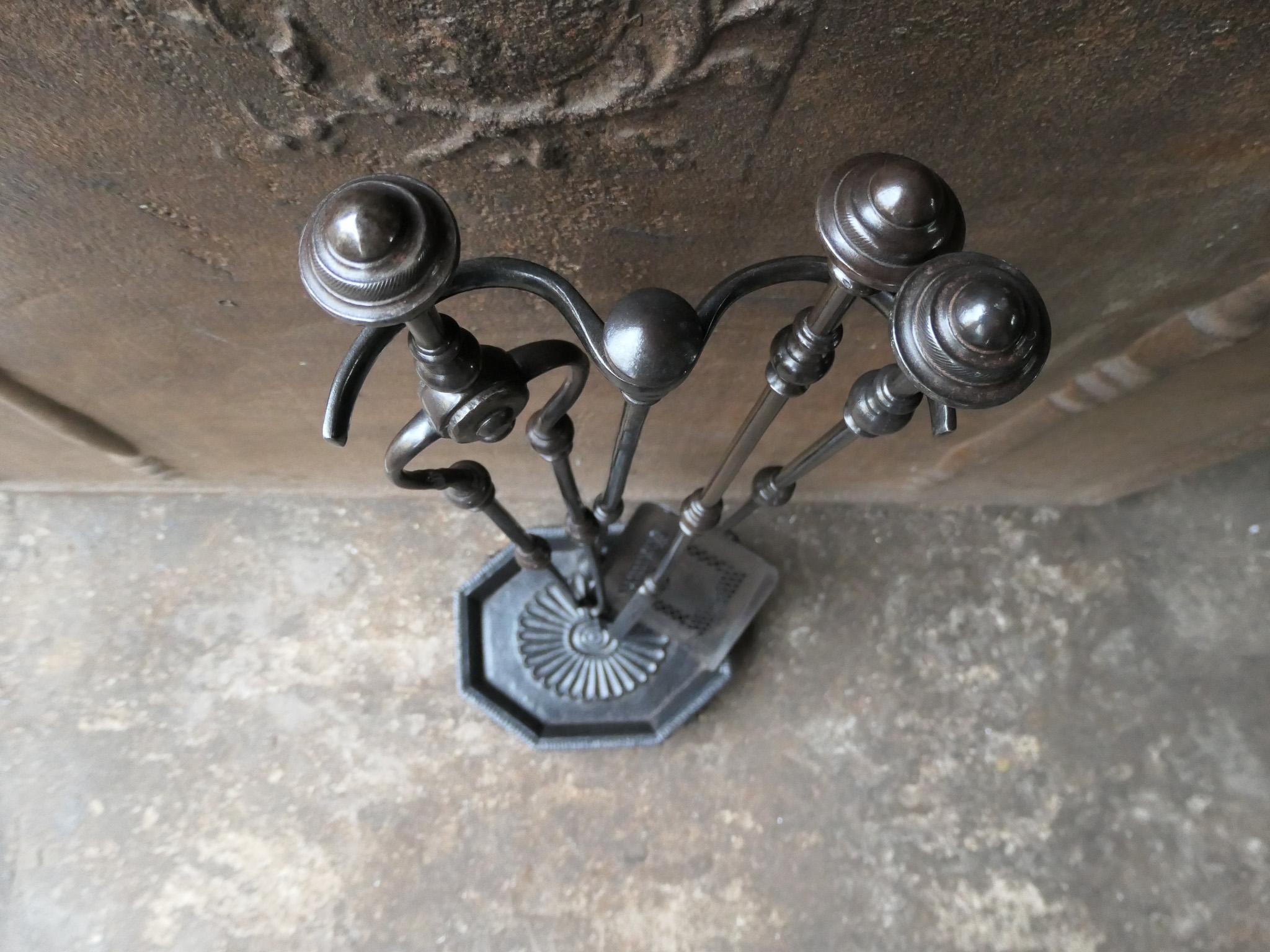 English Victorian Fireplace Tools or Companion Set, 19th Century  8
