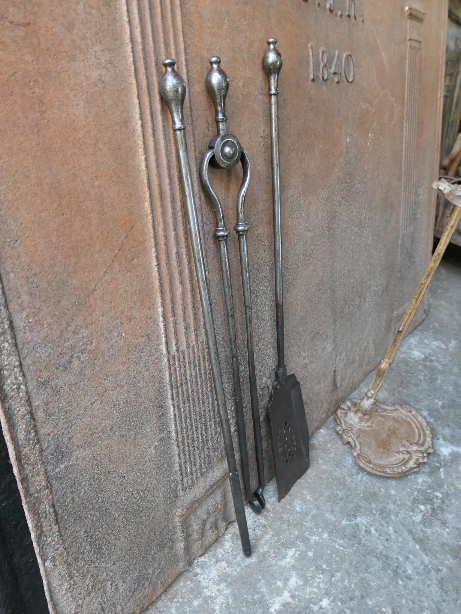 English Victorian Fireplace Tools or Companion Set, 19th Century  For Sale 12