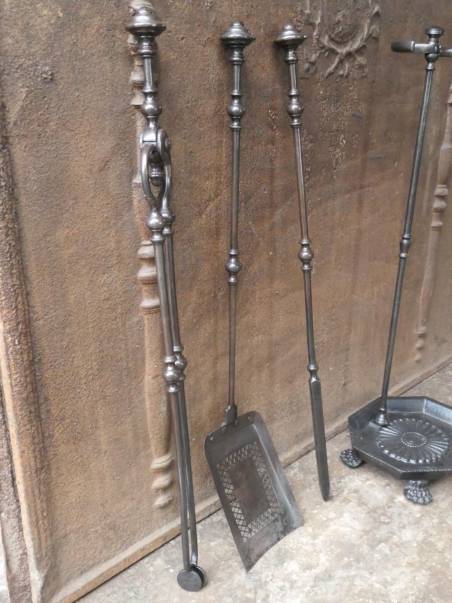 English Victorian Fireplace Tools or Companion Set, 19th Century  14