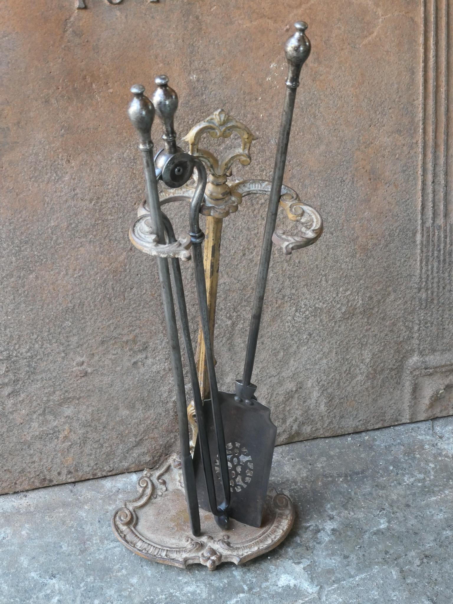 English Victorian Fireplace Tools or Companion Set, 19th Century  For Sale 2