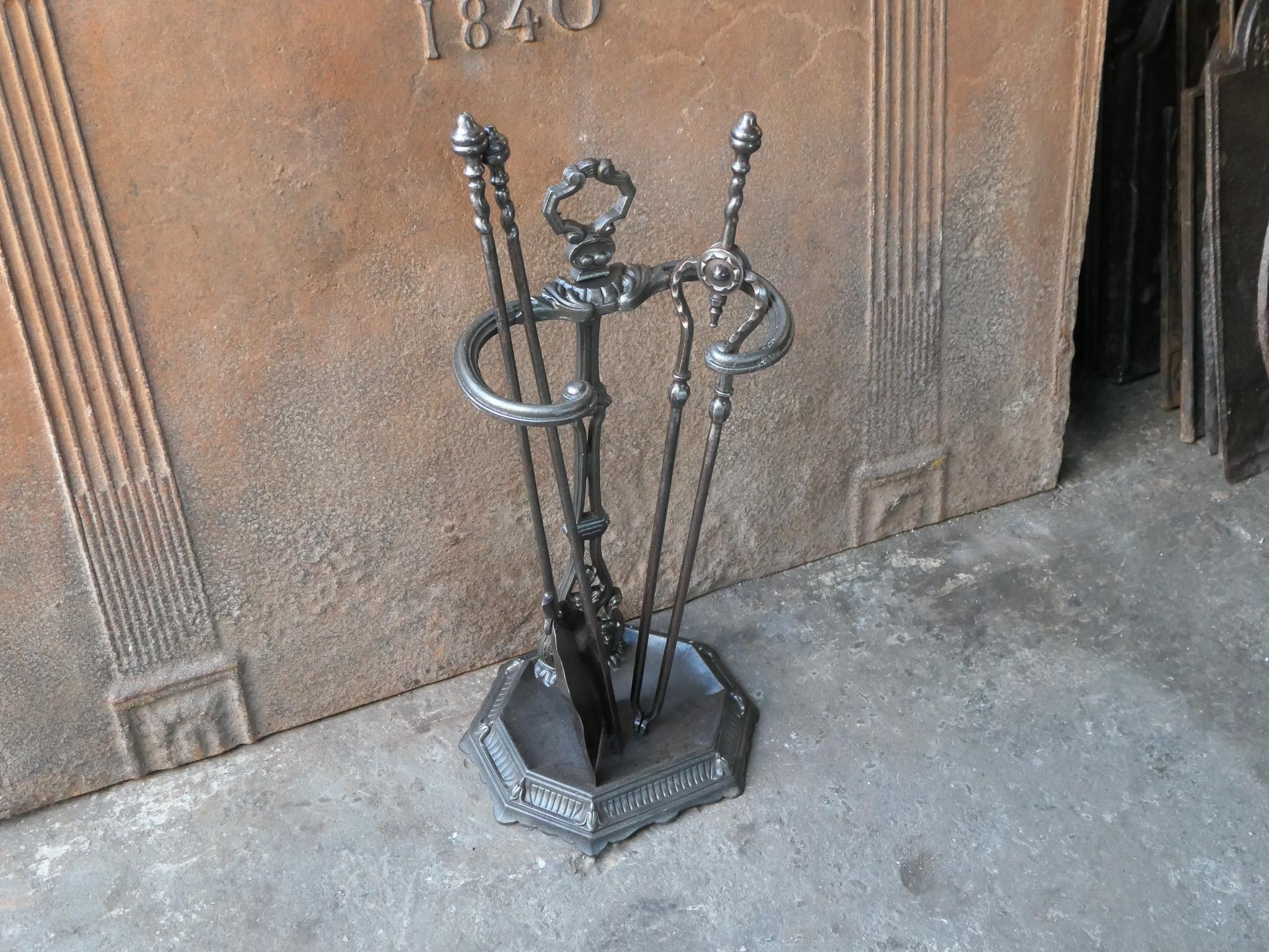English Victorian Fireplace Tools or Companion Set, 19th Century  For Sale 2