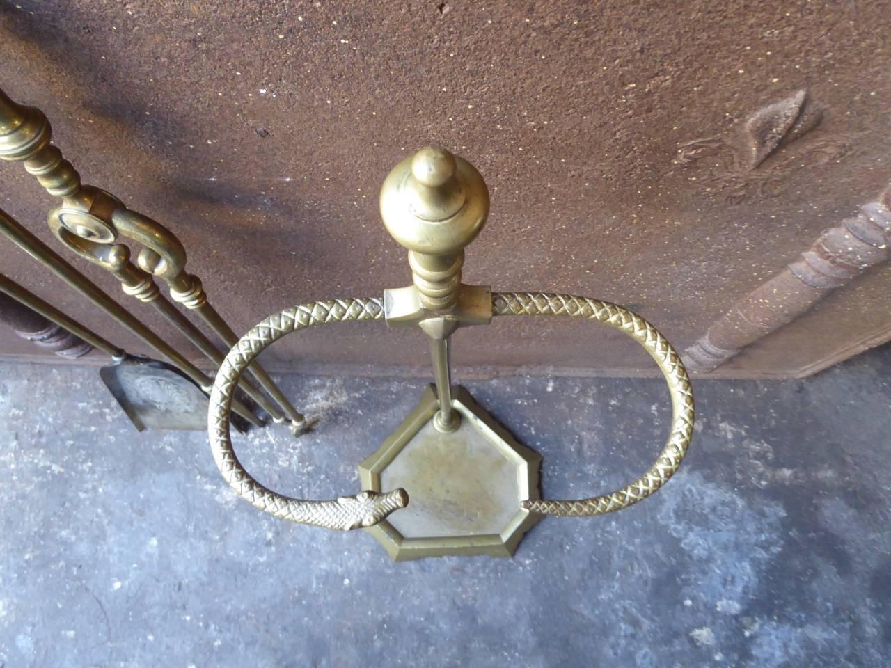 English Victorian Fireplace Tools or Fire Tools 3