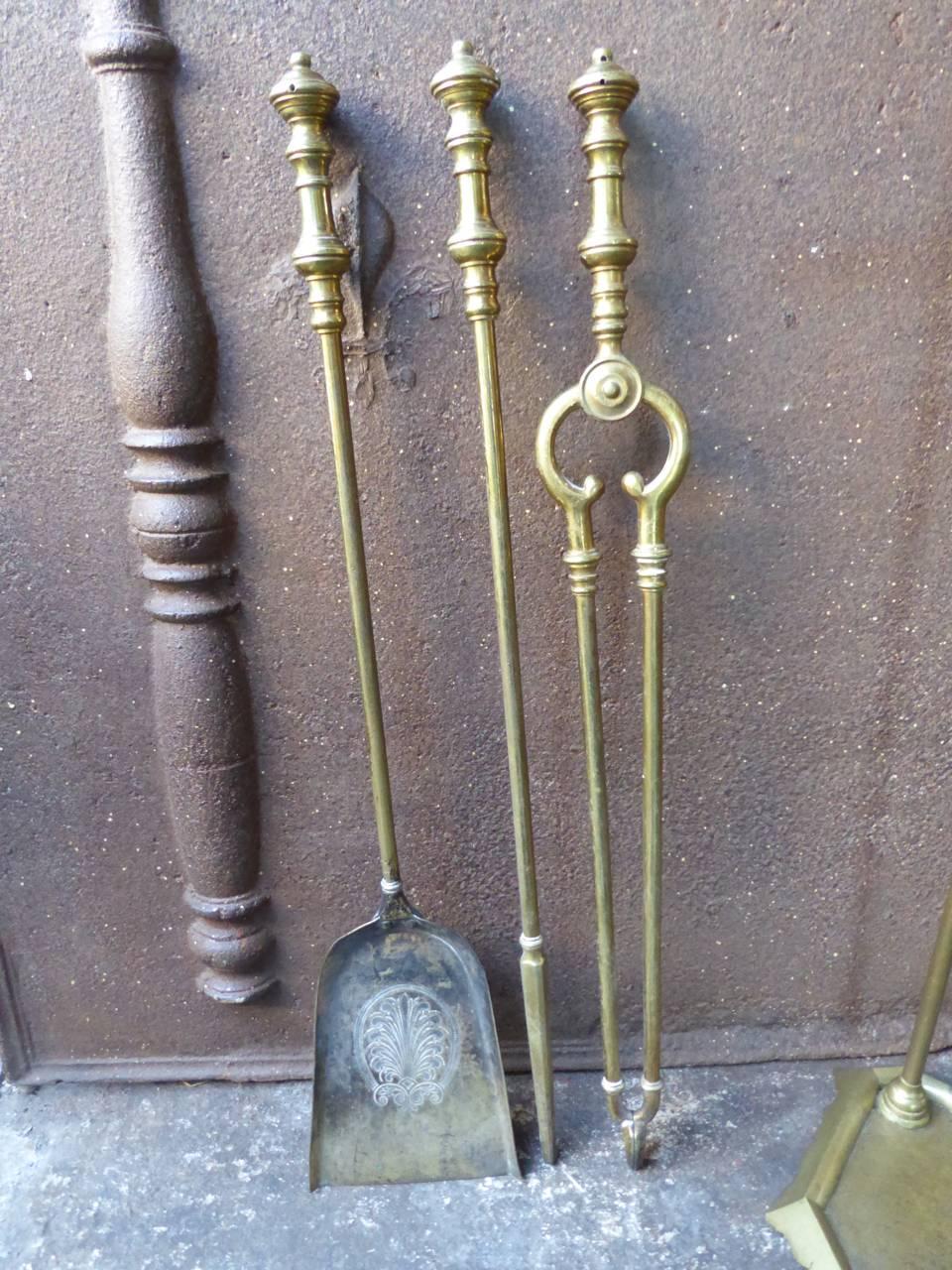 English Victorian Fireplace Tools or Fire Tools 4