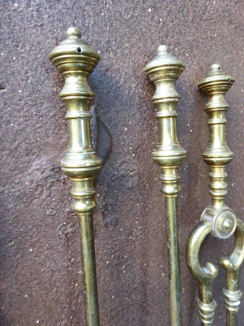 English Victorian Fireplace Tools or Fire Tools 5