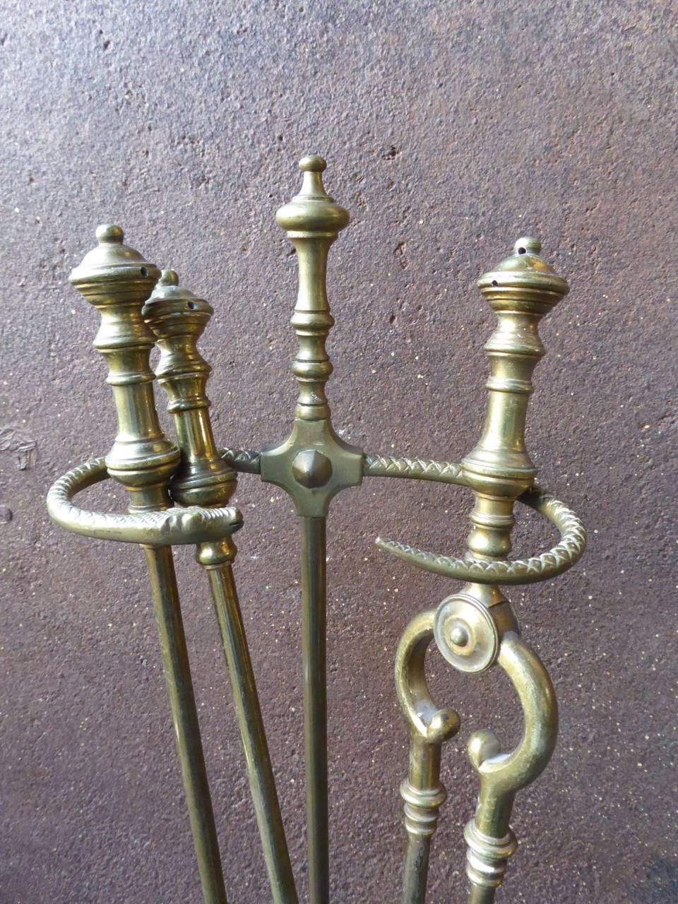 English Victorian Fireplace Tools or Fire Tools 1