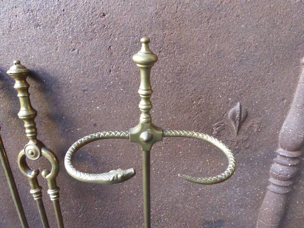 English Victorian Fireplace Tools or Fire Tools 2