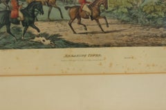 English Victorian Foxhunting Engraving