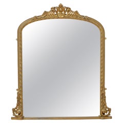 English Victorian Giltwood Wall Mirror