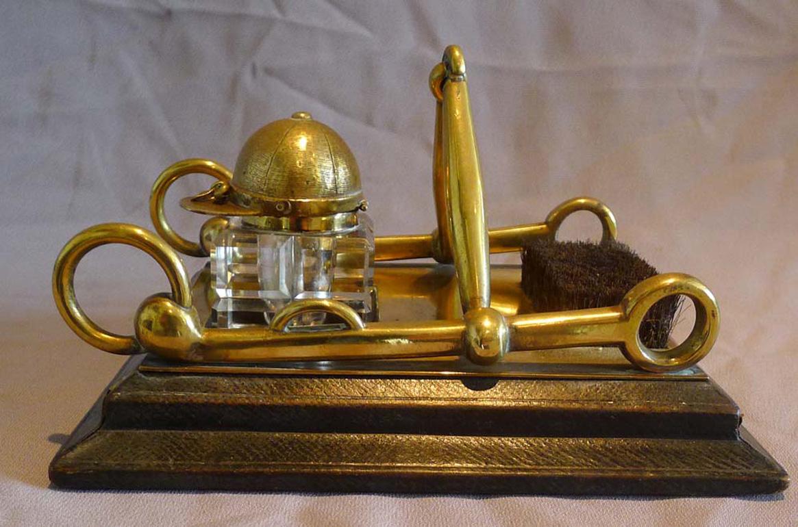 Anglais Ensemble de bureau victorien anglais pour les courses de chevaux en vente