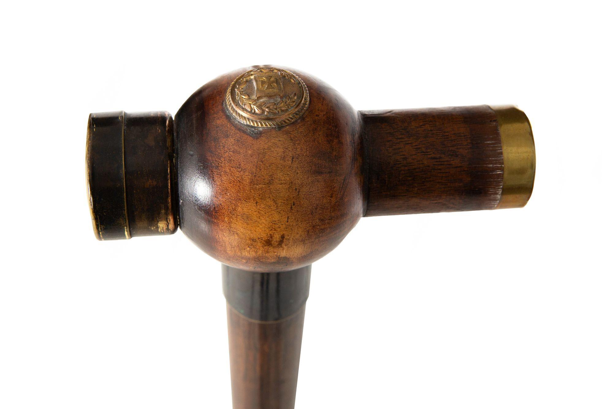 English Victorian Kaleidoscopic Gadget Cane Walking Stick, 19th century In Good Condition For Sale In Shippensburg, PA