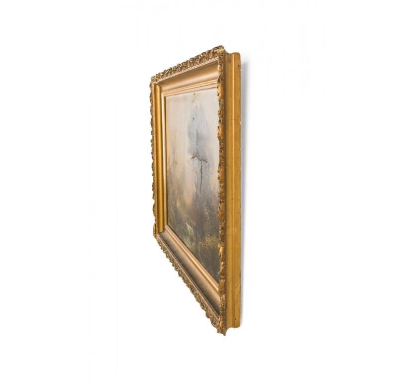 English Victorian Landscape of a Waterfall For Sale 1