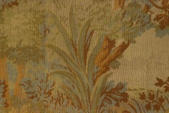 English Victorian Late 19th Century Foliate Tapestry