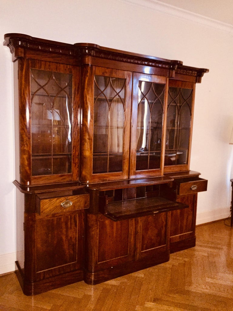 Was Bedeutet Schrank Auf Englisch Englisch Viktorianisch Ende des 19. Jahrhunderts Sekretär Bücherregal