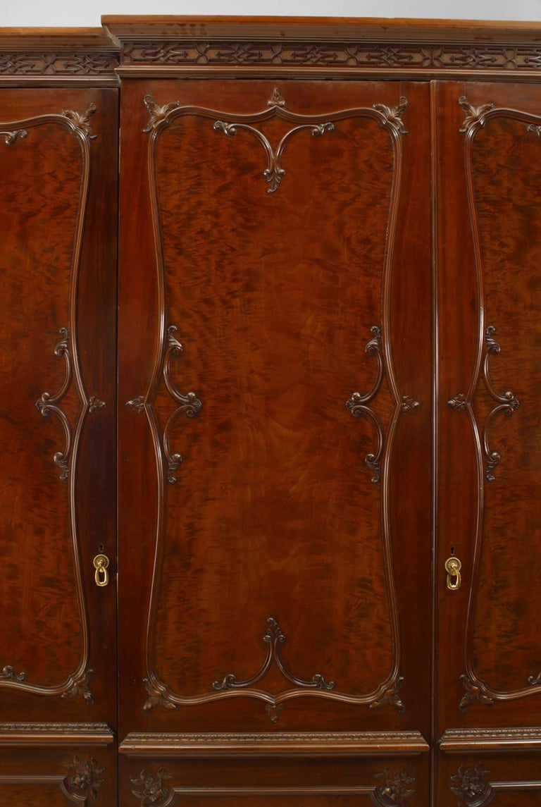 English Victorian Mahogany Armoire For Sale at 1stDibs victorian