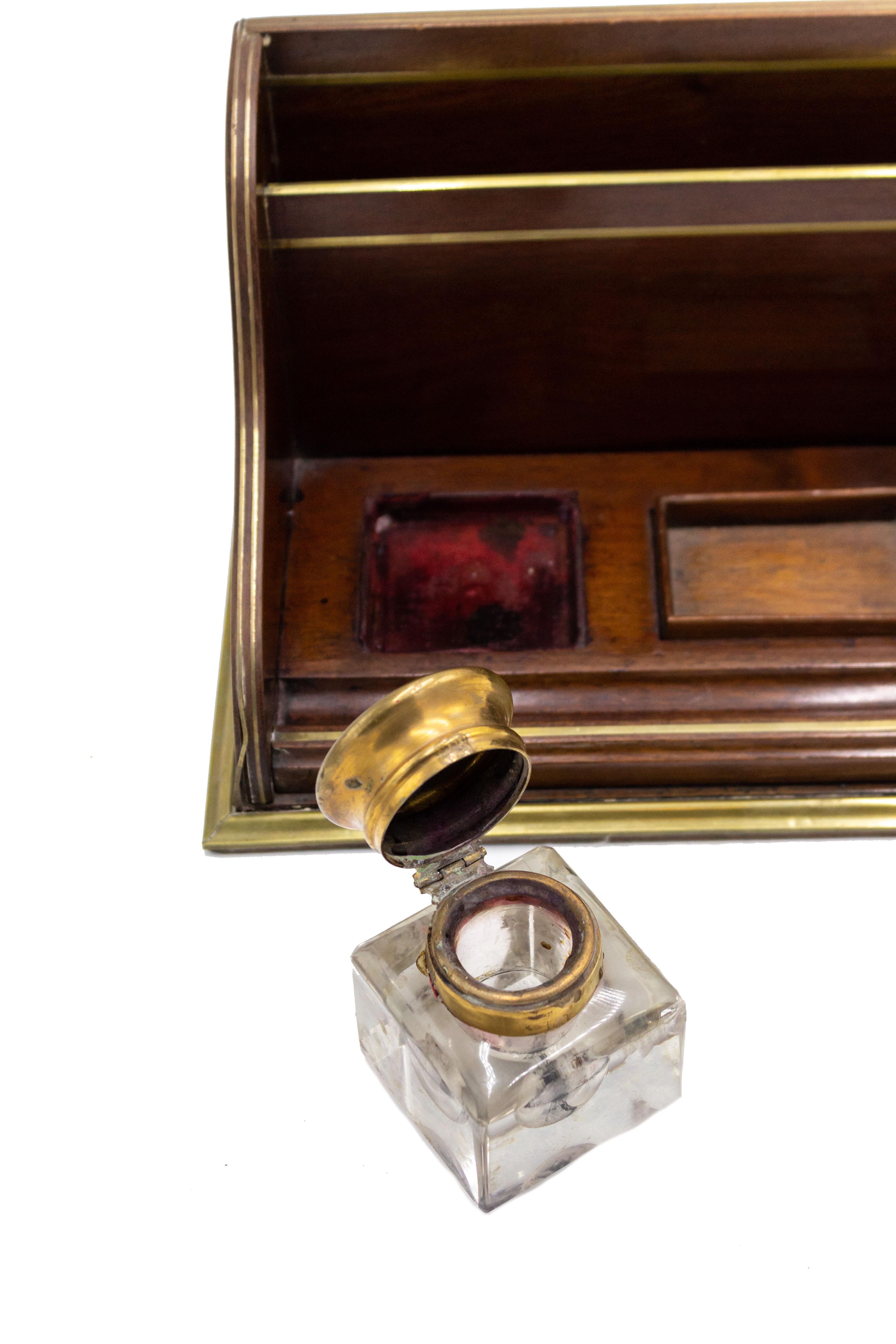 victorian inkwell