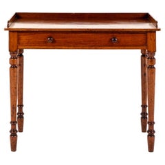 English Victorian Mahogany Hall Table