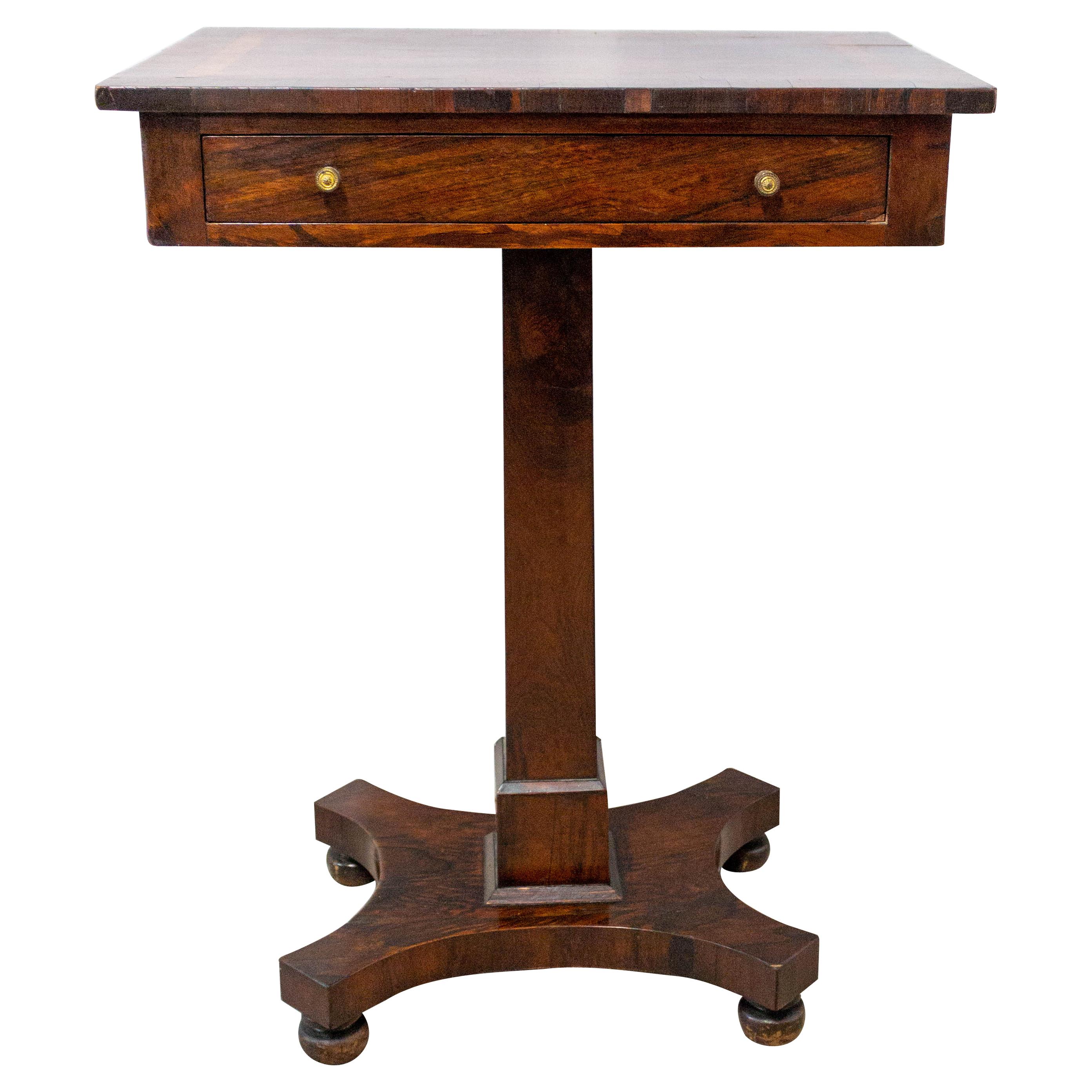 Victorian Marquetry Jardiniere / Side Table For Sale at 1stDibs