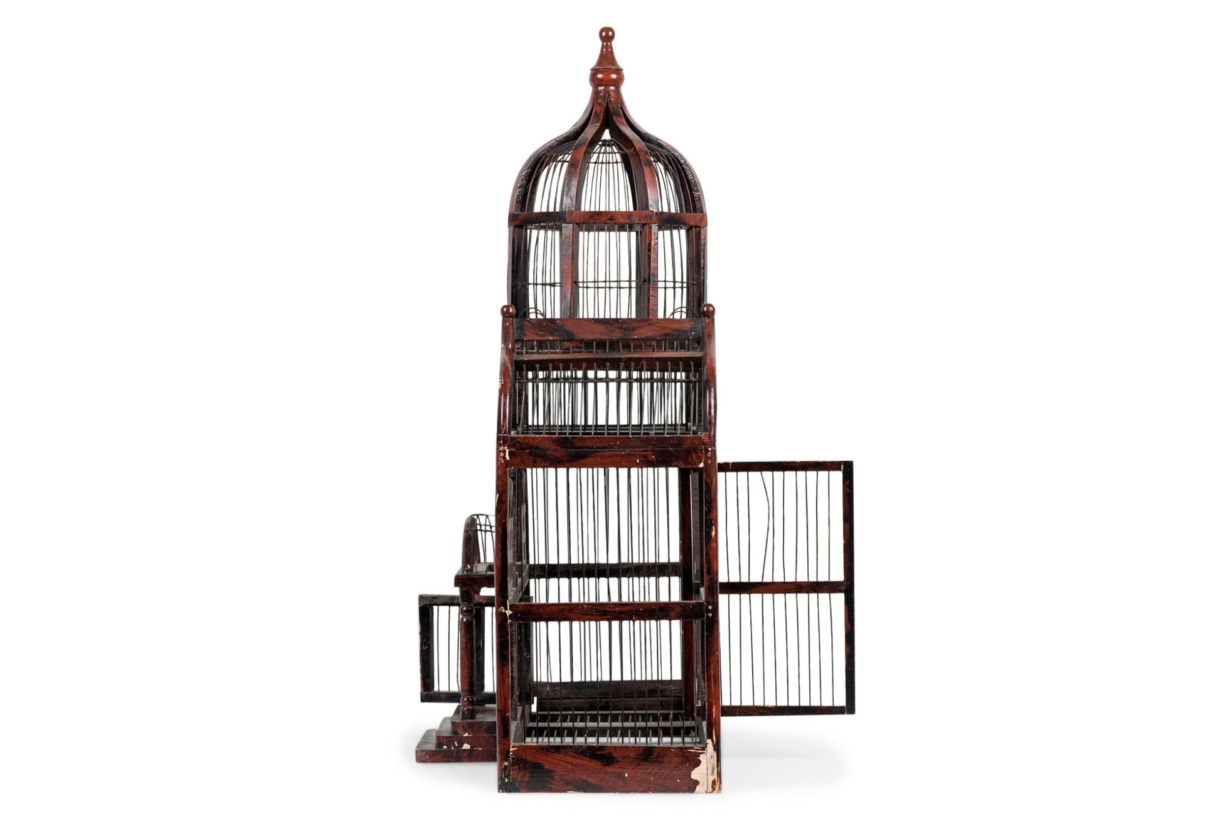 Jaula Victoriana Inglesa de Madera y Metal en venta 1