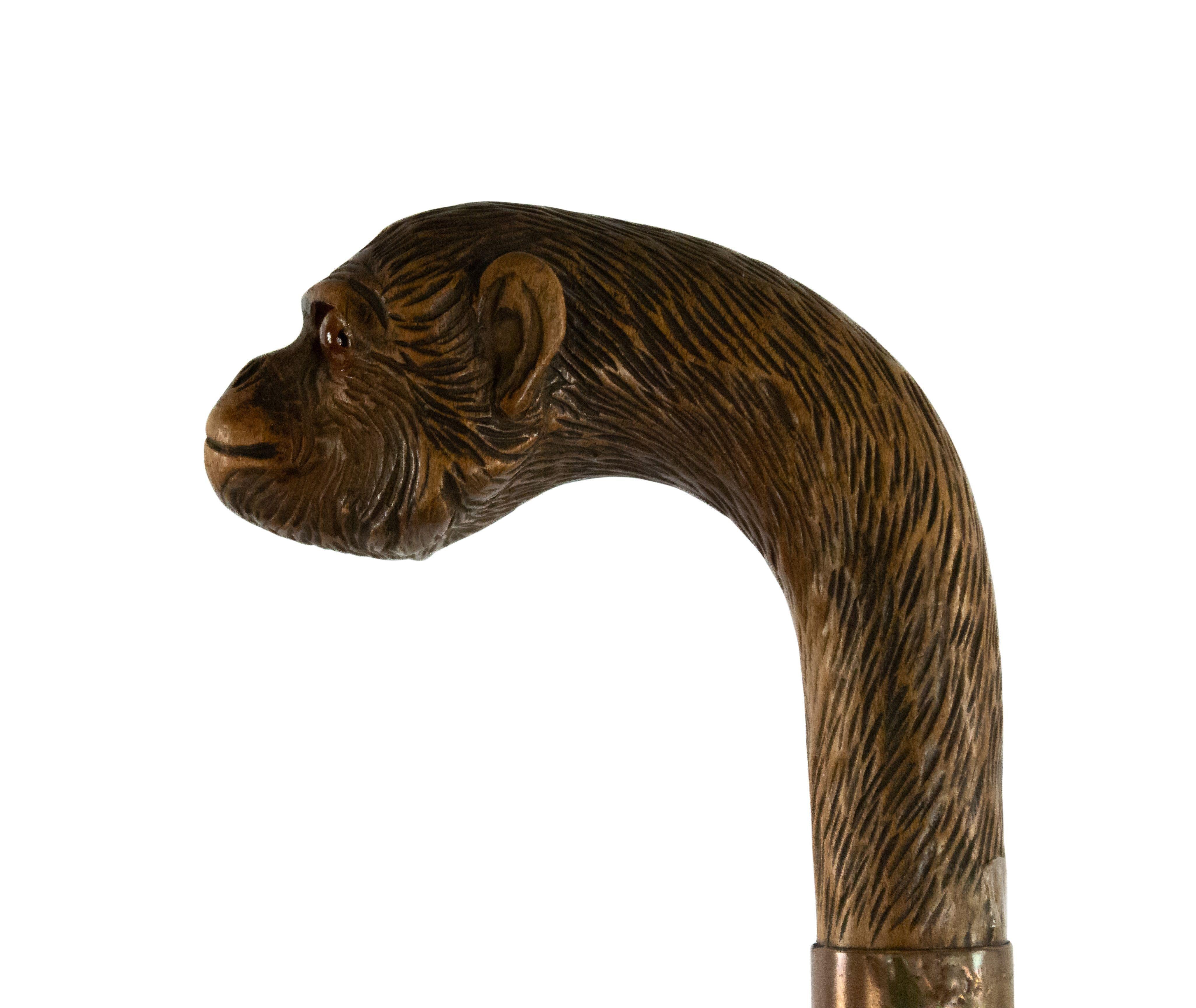 monkey walking stick