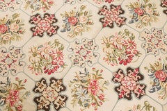 English Victorian Needlepoint Rug