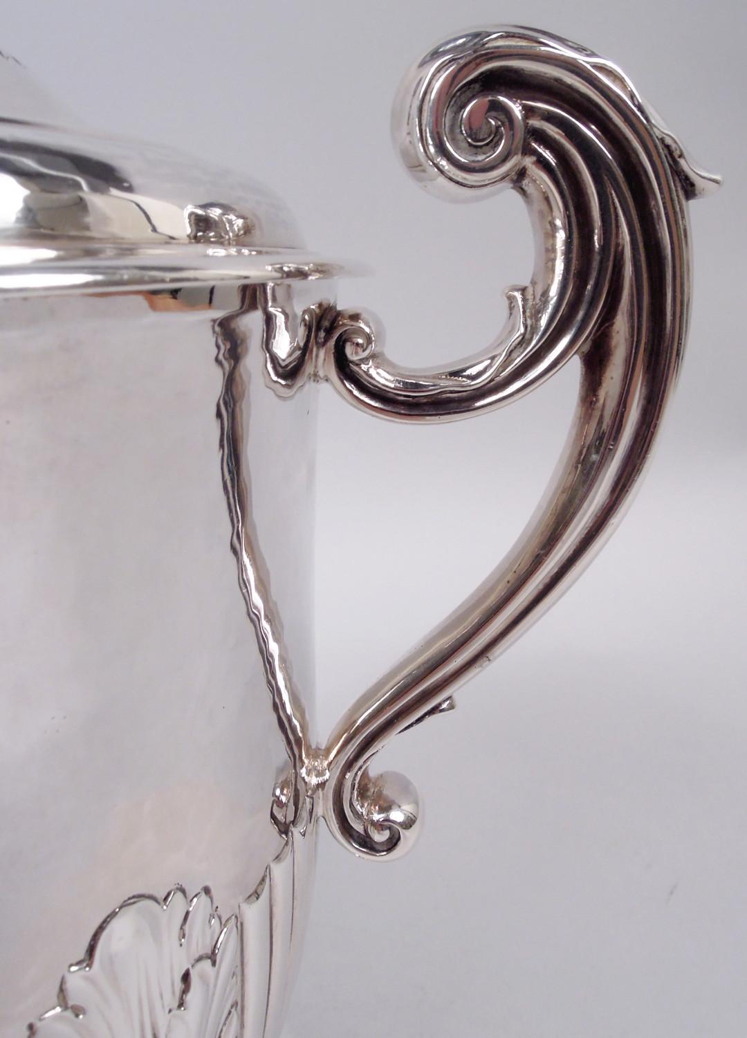 Argento Coppa trofeo inglese vittoriana neoclassica Britannia in argento 1896 in vendita