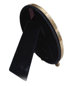 English Victorian Oval Silver Picture Frame