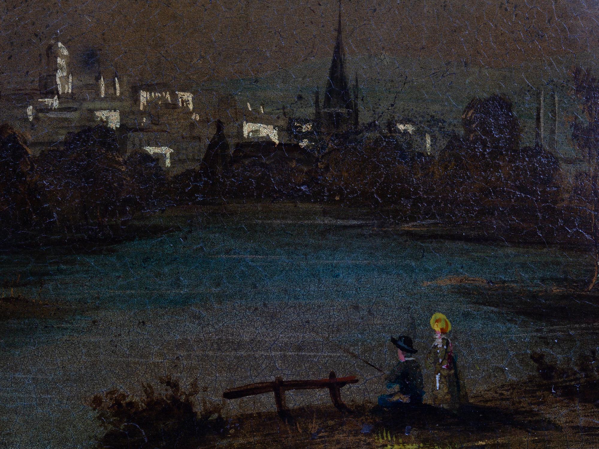 Boîte à thé victorienne en papier mâché en vente 5