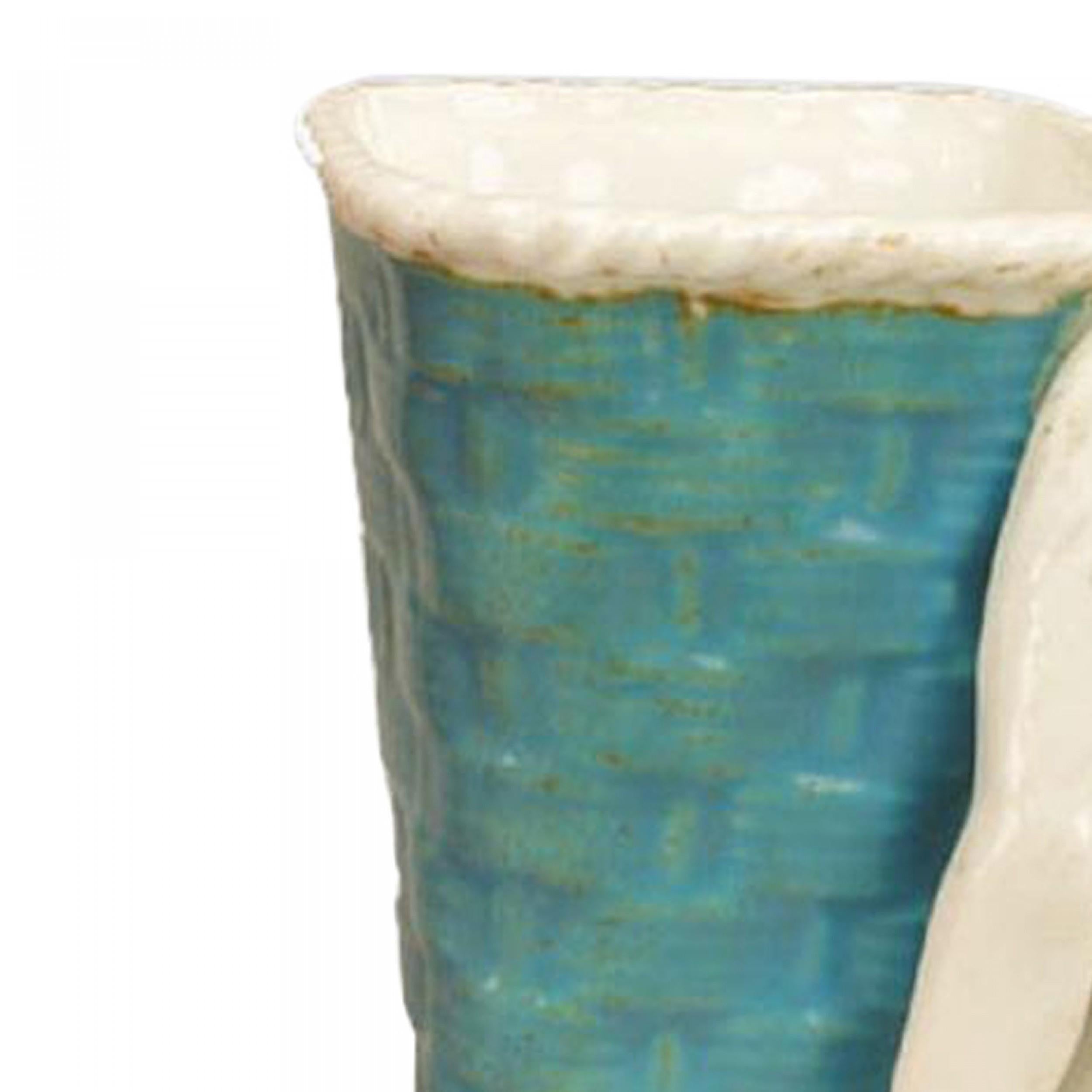 British English Victorian Porcelain Monkey Vase For Sale