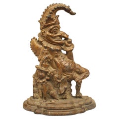 English Victorian Punch Figure Doorstop