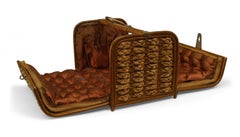 English Victorian Rattan Box