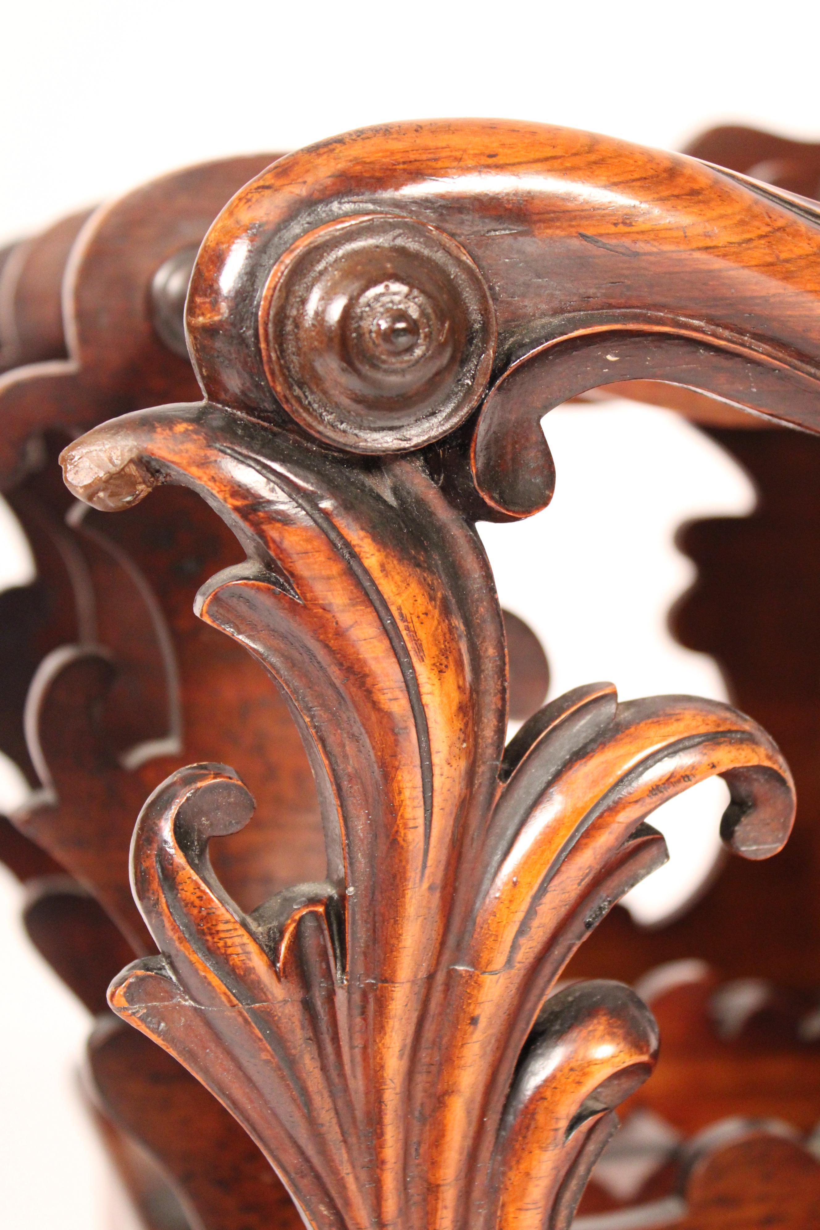 English Victorian Rosewood Canterbury For Sale 7