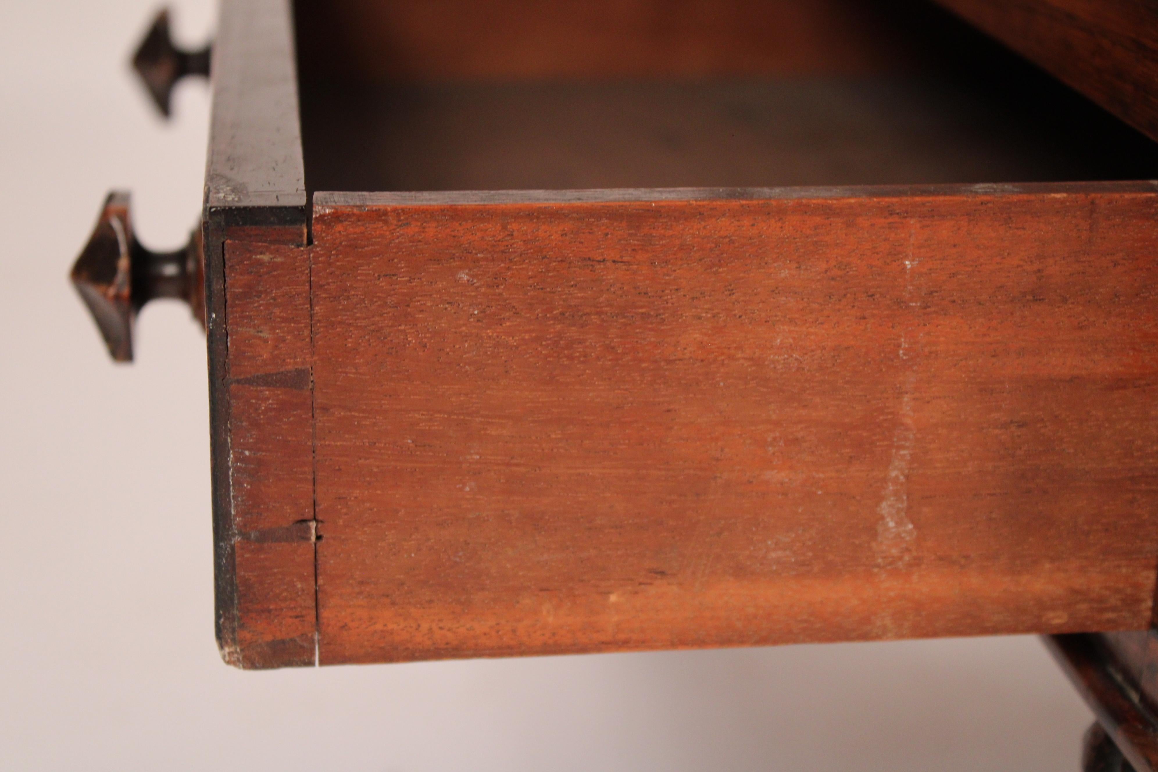 English Victorian Rosewood Canterbury For Sale 8