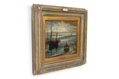 English Victorian Seascape Painting