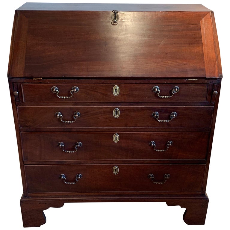 English Victorian Secretary Desk, circa 1860 For Sale at 1stDibs