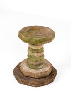 English Victorian Sectional Birdbath