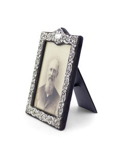 English Victorian Silver Picture Frame