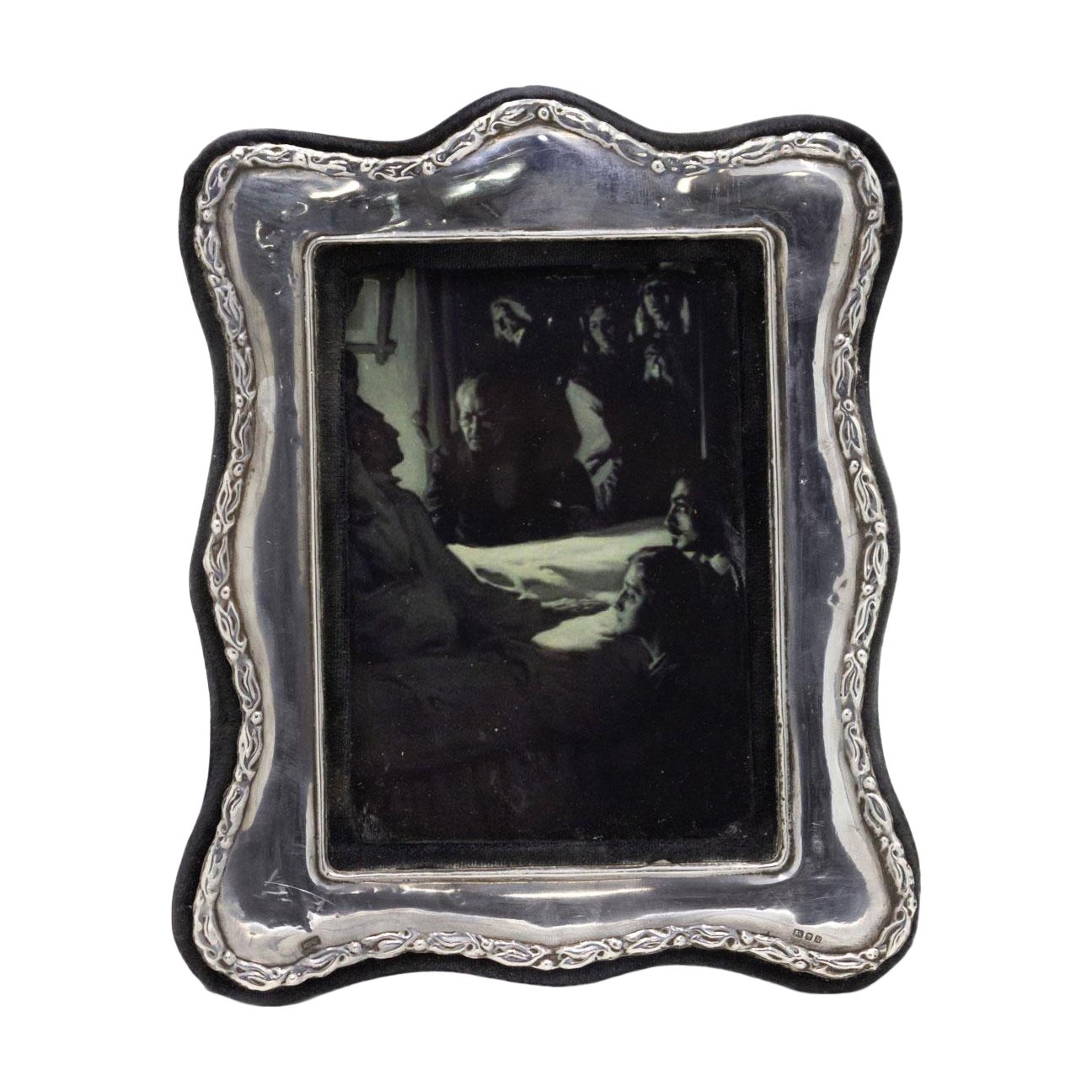 English Victorian Silver Picture Frame