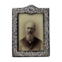 English Victorian Silver Picture Frame
