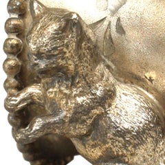 Englischer viktorianischer Serviettenring aus Silber