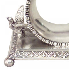 English Victorian Silver Plate Napkin Ring