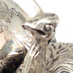 English Victorian Silver Plate Napkin Ring